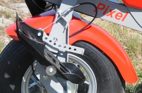 Picture of R200615 - FRONT MUD GUARD PIXEL RED