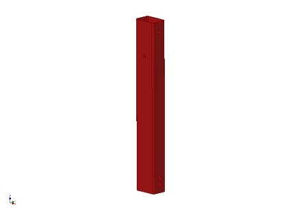 Image de E103912 - POUTRE SUP. MOT GTE ROUGE NM