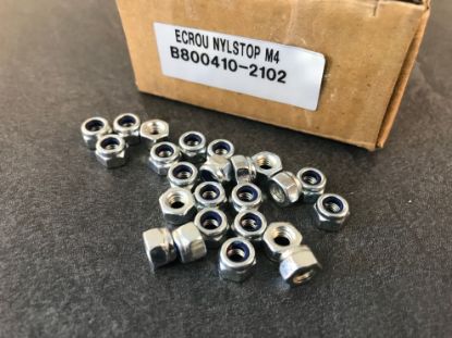 Picture of B800410 - NYLSTOP NUT M4