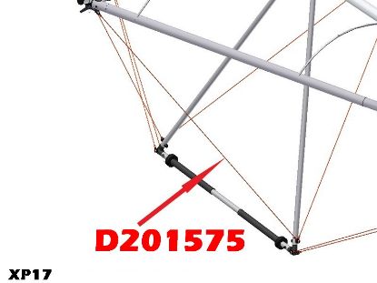 Picture of D201575 - CABLE INF. AVANT XP17