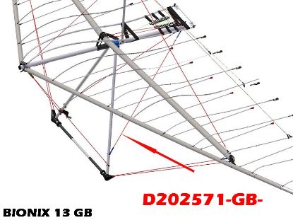 Picture of D202571-GB - BIONIX 13 GB - REAR LOWER CABLE