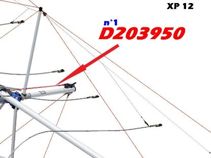Picture of D203950 - XP 12 - TENSIONING CABLE N1