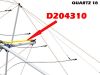 Image de D204310 - CABLES (x2) ETARQUAGE - Quartz 18 -