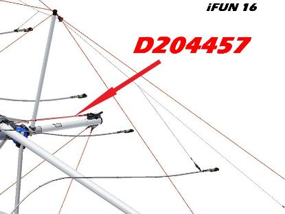 Picture of D204457 - CABLES (x2) ETARQUAGE - IFUN 16 -
