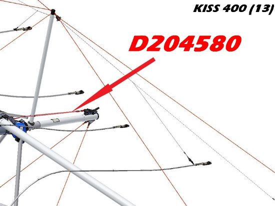 Picture of D204580 - CABLES (x2) ETARQUAGE - KISS 400 -