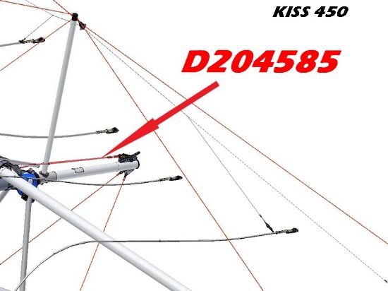 Picture of D204585 - CABLES (x2) ETARQUAGE - KISS 450 - 