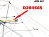 Picture of D204585 - CABLES (x2) ETARQUAGE - KISS 450 - 