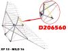 Image de D206560 - CABLE SUP ARRIERE - XP15 - Mild16 -