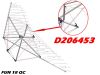 Image de D206453 - CABLE SUP ARRIERE - FUN 18 QC -