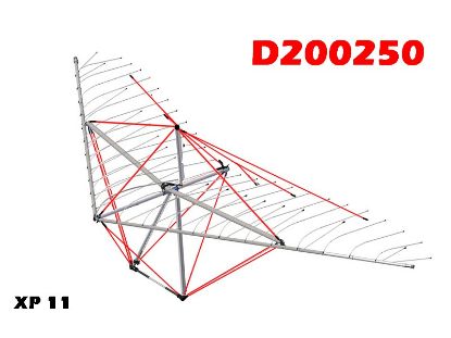 Picture of D200250 - JEU DE CABLES - XP11 -