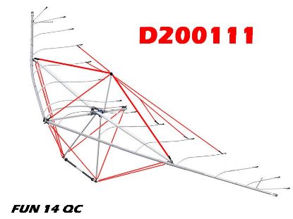 Picture of D200111 - JEU DE CABLES - FUN 14 QC -