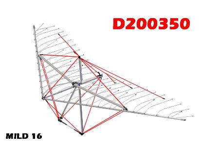 Picture of D200350 - JEU DE CABLES - Mild 16 - 
