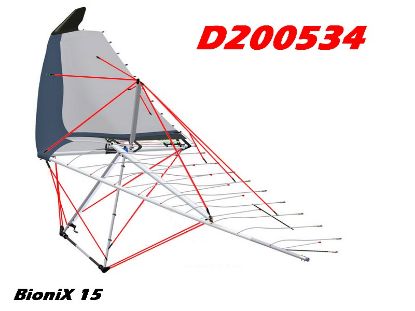 Picture of D200534 - JEU DE CABLES - BIONIX 15 -