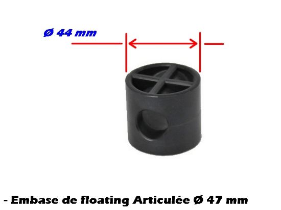 Picture of D267610 - ARTICULATED FLOATING BASE Ø47mm