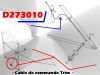 Image de D273010 - CABLE DE COMMANDE TRIM