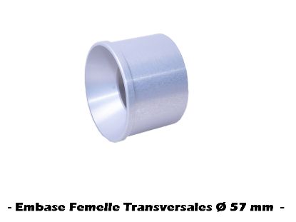 Image de D264532 - EMBASE FEM. TRANSVERSALE Ø 57mm