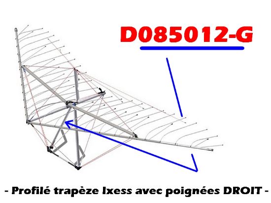 Image de D085012-G - PROFILE TRAP. IXESS POIGNEE D