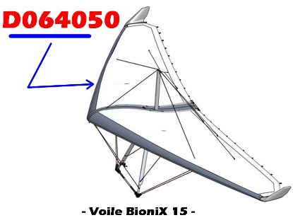 Picture of D064050 - BIONIX 15 SAIL