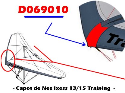 Image de D069010 - CAPOT DE NEZ iXess Training