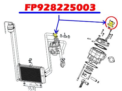 Image de FP928225003 - ENTREE EAU CULASSE THOR 250