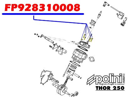 Image de FP928310008 - VISSERIE CULASSE THOR 250 LC