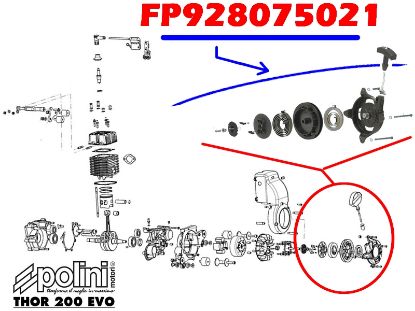 Image de FP928075021 - CARTER DEMARRAGE THOR 200