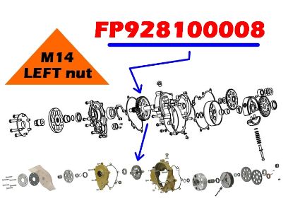 Image de FP928100008 - ARBRE TRANSMISSION HELICE M14