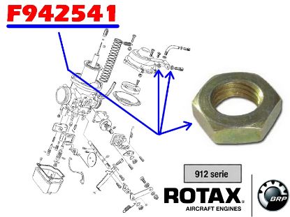 Image de F942541 - ECROU M6 x 0.75 MM