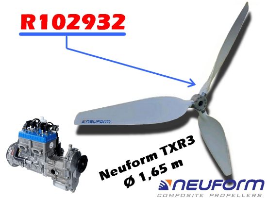 Image de R102932 - NEUFORM 3 PALES TXR3-65-47