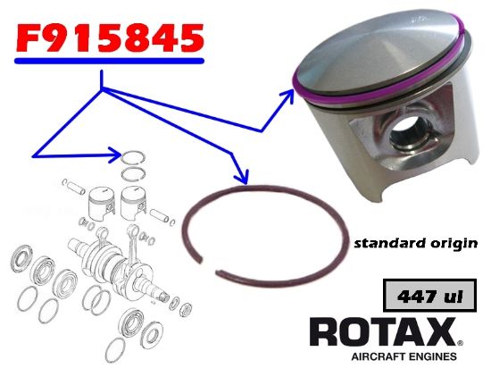 Image de F915845 - SEGMENT FEU 447 STANDARD