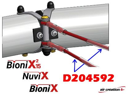 Image de D204592 - CABLE ETARQ. - BIONIX 15 - NUVIX - (x2)