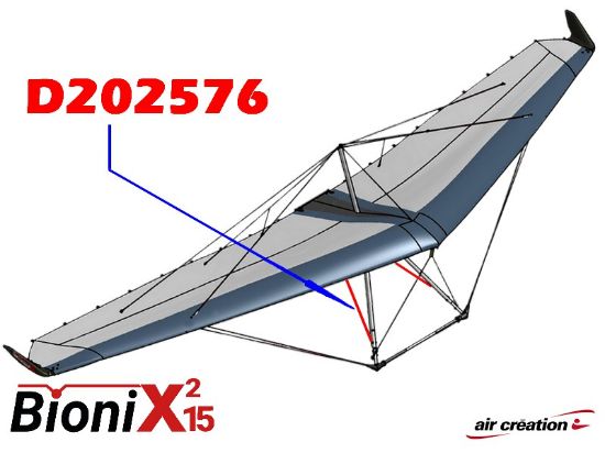Image de D202576 - CABLE INF. ARRIERE - BIONIX²15