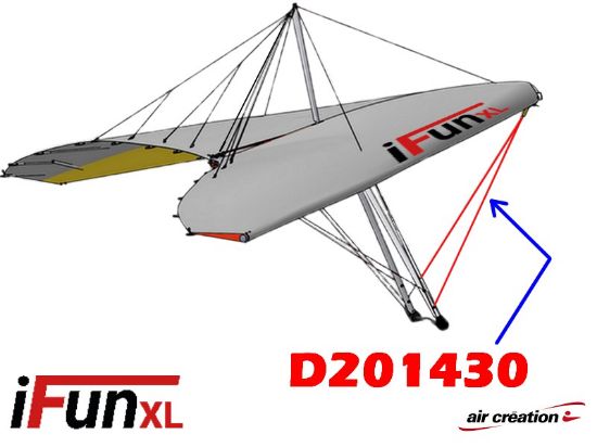 Image de D201430 - CABLE INF. AVANT - iFun XL -