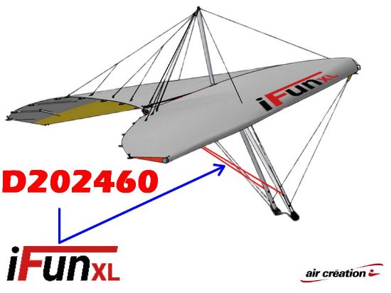 Image de D202460 - CABLE INF. ARRIERE - iFun XL - 