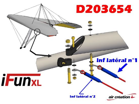 Image de D203654 - CABLE INF. LATERAL - iFun XL - N1 - 