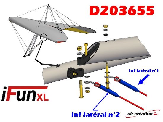 Image de D203655 - CABLE INF. LATERAL - iFun XL - N2 - 