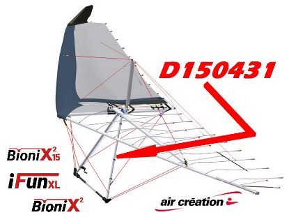 Image de D150431 - MONTANT TRAP.G BIONIX² EVO