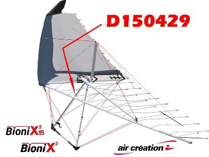 Image de D150429 - MONTANT TRAP.D BIONIX² EVO