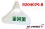 Image de R204079-B - PORTE ARR GAUCHE BLANC NEO