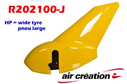 Image de R202100-J - CARENAGE ROUE HP DROIT JAUNE