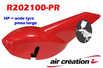 Image de R202100-PR - CAR ROUE HP DROIT PEINT ROUGE