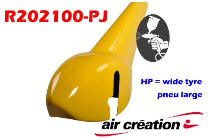 Image de R202100-PJ - CAR ROUE HP DROIT PEINT JAUNE