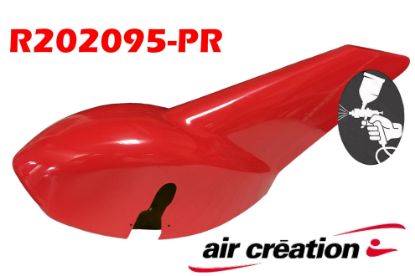 Image de R202095-PR - CAR. ROUE DROIT PEINT ROUGE