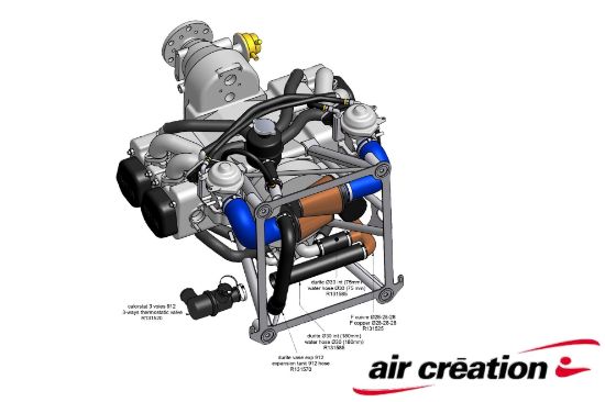 Image de Y001854 - Kit circuit d'eau Tanarg ARV 912 S