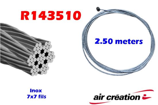 Image de R143510 - CABLE ACC 7X7X0.17 Ø1.53 L:2.5 m